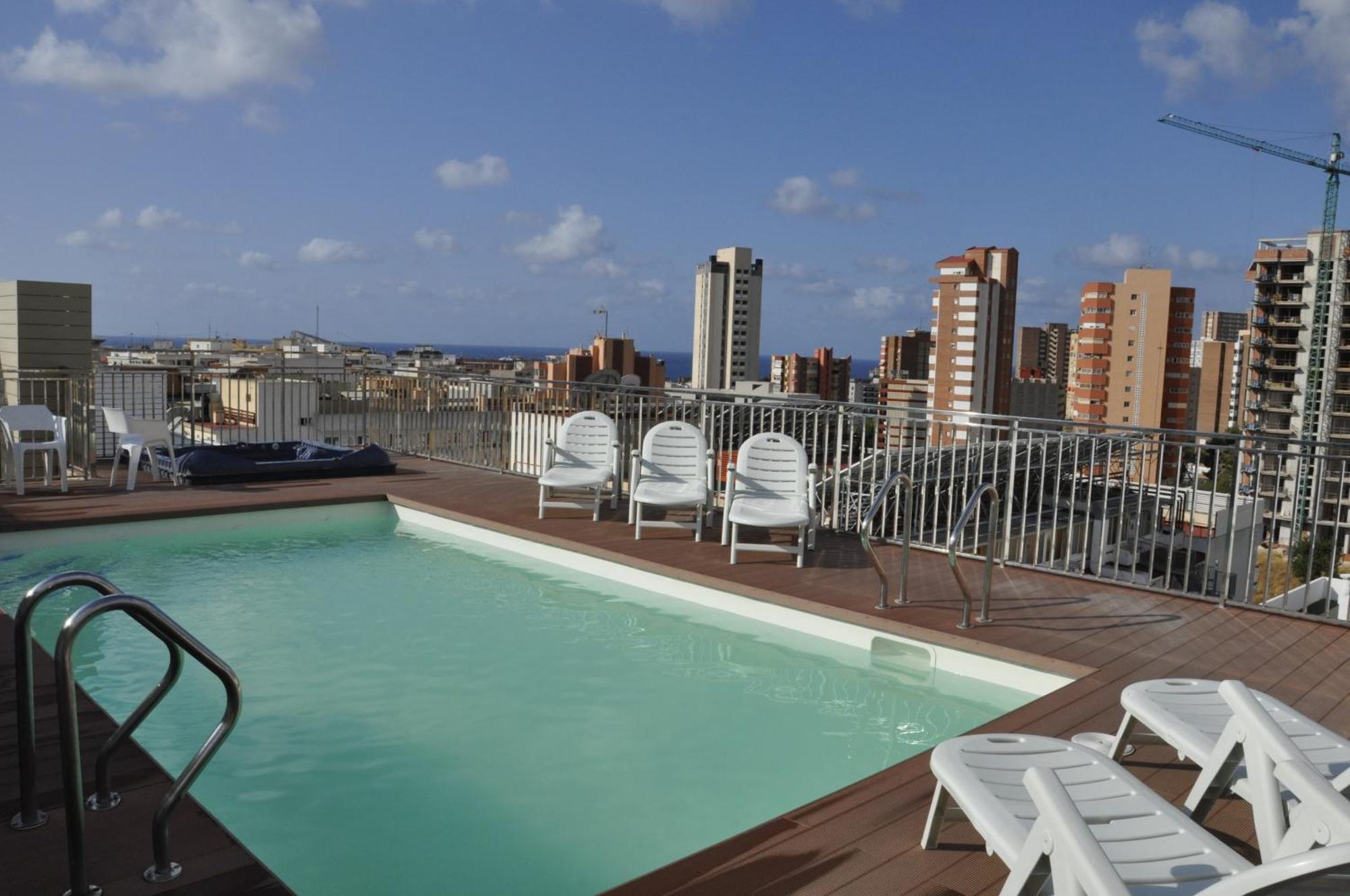 Hotel Sol Y Sombra Benidorm Exterior foto
